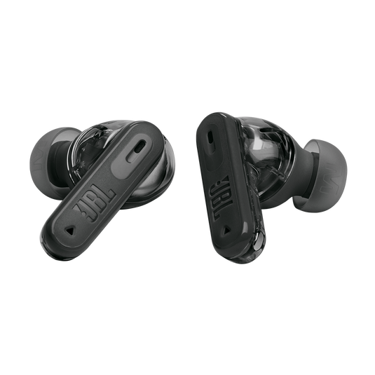 JBL Tune Beam 2 Ghost Edition - Ghost Black - True Wireless Noise Cancelling Earbuds - Detailshot 4 image number null